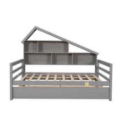 Full Size Platform Bed With Trundle And Shelves-ModernLuxe -ModernLuxe GUEST 3af1ba6f 68ca 4388 84b9 5b4c03740eee