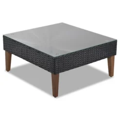 4 PCS Outdoor Wicker Sofa Set, Patio L-shape Sofa Set With Colorful Pillows- ModernLuxe -ModernLuxe GUEST 3de8ee57 e96c 4ead 8f87 6734169c43e5