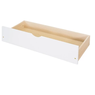 Twin Over Full Bunk Bed With Ladders And Two Storage Drawers-ModernLuxe 12 Twin Over Full Bunk Bed With Ladders And Two Storage Drawers-ModernLuxe - Image 10