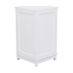 Contemporary Bathroom Triangle Storage Cabinet With Adjustable Shelves - ModernLuxe -ModernLuxe GUEST 40524258 2052 495c aff9 8158e3d19427