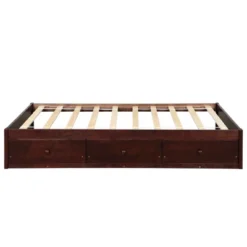 Twin Size Wood Platform Storage Bed With 3 Drawers-ModernLuxe -ModernLuxe GUEST 410ceb96 0132 492a ba0d b2cd963e80ba