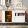 Modern Storage Cabinets With Acrylic Doors And Adjustable Shelves-ModernLuxe -ModernLuxe GUEST 416a9c98 6186 4a4f bb93 8eaf86c37773