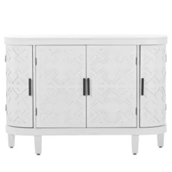 Accent Storage Cabinet Wooden Sideboard Cabinet With Antique Pattern Doors-ModernLuxe -ModernLuxe GUEST 42eba5c8 414b 451c b716 c1f1f071f311
