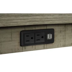 Rustic 4-Pieces Counter Height Dining Set With Fabric Padded Stools And Socket-ModernLuxe -ModernLuxe GUEST 42f70f77 4421 4cad 8fd6 47f08d7b896a