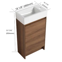 Freestanding Bathroom Vanity With Single Sink And Soft Close Door - ModernLuxe -ModernLuxe GUEST 4391b8c1 74dc 4f9a 92a7 12d86385415a
