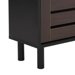 Freestanding Shoe Cabinet With Hooks, 3 Flip Drawers And Adjustable Panels - ModernLuxe -ModernLuxe GUEST 46274834 e201 4a87 9ba9 2d2e86346f87