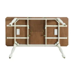 5 PCS Mid-Century Extendable Dining Table Set With 15inch Butterfly Leaf And 4 Upholstered Chairs-ModernLuxe -ModernLuxe GUEST 46bd46c3 21b2 42d3 a261 ac2cb970453b