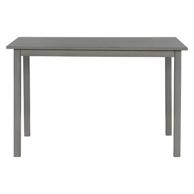 Farmhouse 5-piece Wooden Dining Set With 2 Dining Chairs And 2 Benches-ModernLuxe 6 Farmhouse 5-piece Wooden Dining Set With 2 Dining Chairs And 2 Benches-ModernLuxe - Image 4