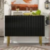 Modern Sideboard, Buffet Cabinet With Metal Handles & Legs And Adjustable Shelves-ModernLuxe -ModernLuxe GUEST 4ab8ced8 a45b 4f5c bbc2 61958e9f8551