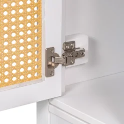 24" Bathroom Vanity With Single Undermount Sink, Combo Storage Cabinet With Pull-out Footrest White-ModernLuxe -ModernLuxe GUEST 4c1c950b 7422 44dc a478 5098d340d3bf