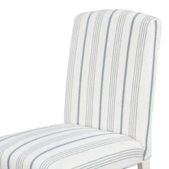 5 PCS Round Dining Table Set With Solid Wood Legs And 4 Striped Fabric Upholstered Chairs-ModernLuxe 25 5 PCS Round Dining Table Set With Solid Wood Legs And 4 Striped Fabric Upholstered Chairs-ModernLuxe -ModernLuxe GUEST 4c2f1c42 2338 4774 b6f5 c6425e7b4fd3