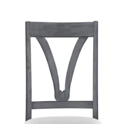 Mid-Century Wood 5-Piece Dining Table Set With 4 Upholstered Dining Chairs-ModernLuxe -ModernLuxe GUEST 4c9fb47c c514 41b9 a08c f59b6029b578