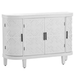 Accent Storage Cabinet Wooden Sideboard Cabinet With Antique Pattern Doors-ModernLuxe -ModernLuxe GUEST 4e8ff0f7 fe97 473d 9d6c 7202d0f2c41d