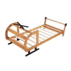 Twin Size Plane Shaped Platform Bed With Rotatable Propeller And Shelves - ModernLuxe -ModernLuxe GUEST 4f16ee08 8ab9 4af1 b4bb 4c797c231b73