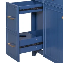36" Bathroom Cabinet With Sink, Soft Close Doors And Drawers, Navy Blue - ModernLuxe -ModernLuxe GUEST 4fb76729 59a4 4bc4 8331 88d31cb39de8