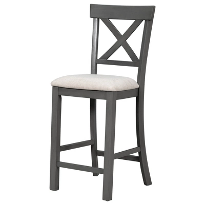 6-Piece Counter Height Dining Table Set Table With 4 Chairs And 1 Benchs - ModernLuxe 11 6-Piece Counter Height Dining Table Set Table With 4 Chairs And 1 Benchs - ModernLuxe - Image 9