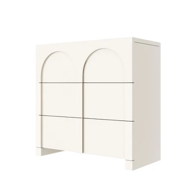 Modern Dresser With Arch Design, Sideboard Cabinet With Storage Spaces-ModernLuxe 6 Modern Dresser With Arch Design, Sideboard Cabinet With Storage Spaces-ModernLuxe - Image 4