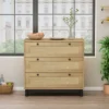 30.31" 3-Drawer Rope Braid Dresser, Oak - ModernLuxe 1 30.31" 3-Drawer Rope Braid Dresser, Oak - ModernLuxe -ModernLuxe GUEST 52acce7c 06f5 4bfa 8c84 179ce685df0d