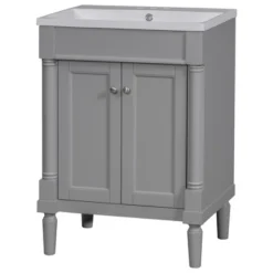 24" Bathroom Vanity With Top Sink And 2 Soft Close Doors - ModernLuxe 13 24" Bathroom Vanity With Top Sink And 2 Soft Close Doors - ModernLuxe -ModernLuxe GUEST 53a0982f 2830 41c9 baa7 296003be71f1