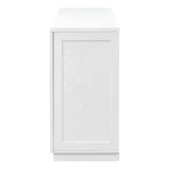 60" Storage Buffet Sideboard With Adjustable Shelves And Silver Handles - ModernLuxe -ModernLuxe GUEST 53d0a3eb 9b81 40ce b521 02a433defb8e