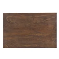 Rustic Minimalist Wood 5-Piece Dining Table Set With 4 X-Back Chairs-ModernLuxe -ModernLuxe GUEST 5560818e 6ed2 46b9 b8a2 41b2cc66816b