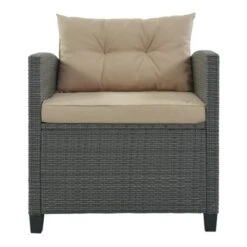 6PCS Patio PE Rattan Conversation Set, Outdoor Wicker Sectional Sofa With Table And Cushions-ModernLuxe -ModernLuxe GUEST 5586ffe4 03fe 45f1 a6ae cd7935f2e03b