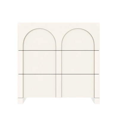 Modern Dresser With Arch Design, Sideboard Cabinet With Storage Spaces-ModernLuxe 5 Modern Dresser With Arch Design, Sideboard Cabinet With Storage Spaces-ModernLuxe - Image 3