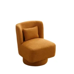 20.6" Modern Comfortable 360 Degree Swivel Accent Chair - ModernLuxe -ModernLuxe GUEST 5d07816d 0ed5 4571 b6d1 6fb586f1c4ec