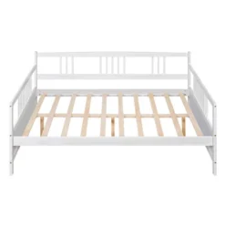 Full Size Wood Daybed With Support Leg-ModernLuxe -ModernLuxe GUEST 5da5e68d 17e3 4e6c b320 75a882d65bb6