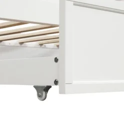 Twin Size Wood Daybed With Trundle Bed-ModernLuxe -ModernLuxe GUEST 615672f0 5779 4022 87e3 ec1ccc1ac4e4