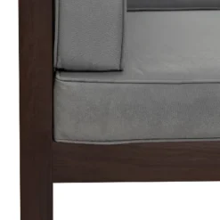 Outdoor Wooden Patio 4-Piece Sectional Sofa Set With Cushions And Table - ModernLuxe -ModernLuxe GUEST 6160fad9 189f 4bfc bde0 2f722dbb9799