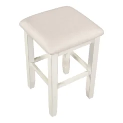 Rustic 3-Piece Counter Height Wood Dining Table Set With 2 Storage Drawers And 2 Stools-ModernLuxe 26 Rustic 3-Piece Counter Height Wood Dining Table Set With 2 Storage Drawers And 2 Stools-ModernLuxe -ModernLuxe GUEST 61efcf17 e576 4823 b45b 9f84b2b77b51