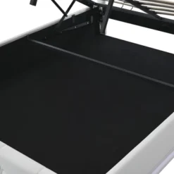 Queen Size PU Tufted Upholstered Platform Bed With Hydraulic Storage System, LED Lights And USB Charger-ModernLuxe -ModernLuxe GUEST 61f0b542 954f 42f5 9c81 939e1e202f79