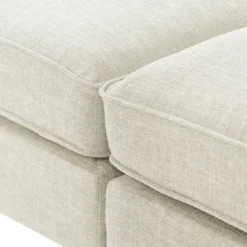 81.8" Upholstered Country Loveseat Sofa With Wooden Legs And Two Throw Pillows-ModernLuxe -ModernLuxe GUEST 66789680 665c 4c82 ab04 56440e21ea2a