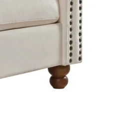 80.3" Classic Upholstered Sofa, Chesterfield Tufted Fabric Sofa Couch-ModernLuxe -ModernLuxe GUEST 67303a56 4f3f 40c7 877d 3e27ac85827a