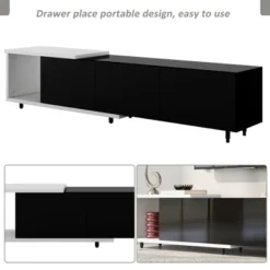 Mondern Stylish TV Stand Storage TV Cabinet For TVs Up To 80"-ModernLuxe -ModernLuxe GUEST 68109a30 e9b4 4b2a b9c7 6b1efc965d31