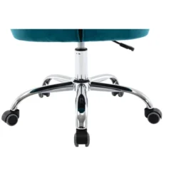 Modern Velvet Home Office Swivel Shell Chair-ModernLuxe -ModernLuxe GUEST 68b03dff 8c80 4c77 a355 c4ca50ab1c02