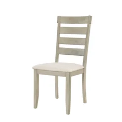 Farmhouse 5-Piece Wood Dining Table Set With 2-Tier Storage Shelves-ModernLuxe -ModernLuxe GUEST 6a447c1d 2360 4d6d b62a 54b8feb52a91