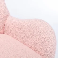 Upholstered Rocking Accent Chair With High Backrest And Armrests-ModernLuxe -ModernLuxe GUEST 6abb4ebc 0ff9 4c0e 8097 4c6471348841