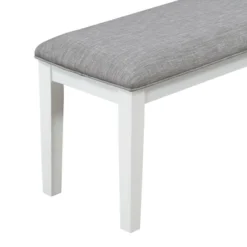 6 PCS Classic Dining Table Set With 4 Upholstered Chairs & Bench-ModernLuxe -ModernLuxe GUEST 6e4d7c8d 7962 479f 9093 3e234551395b