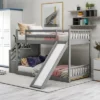 Twin Over Twin Bunk Bed With Convertible Slide And Stairway-ModernLuxe -ModernLuxe GUEST 6e67190f 172a 4505 84ba bbaf7b869c61