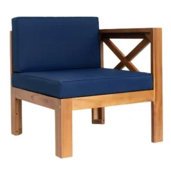 Outdoor Patio Wooden 5 Pieces Modular Sofa Set With Cushions - ModernLuxe -ModernLuxe GUEST 6f4d2e2d c2c7 468b 92d0 ed54f0e8916d