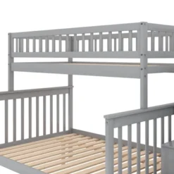 Twin Over Full Stairway Bunk Bed With Storage-ModernLuxe -ModernLuxe GUEST 727b0046 d91e 4fda a2f5 c88a457c8e27