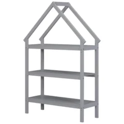 Twin Size House Shape Floor Bed With 2 Detachable Stands - ModernLuxe -ModernLuxe GUEST 72d3b2d0 8455 4363 8728 f8e5bada614d