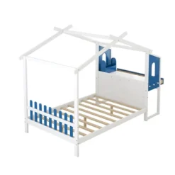 Full Size Platform Bed With Built-in Desk, Two Drawers And Individual Pen Storage - ModernLuxe 18 Full Size Platform Bed With Built-in Desk, Two Drawers And Individual Pen Storage - ModernLuxe -ModernLuxe GUEST 742d1eee 9b32 474b 9f4b 69d28bb88a6c