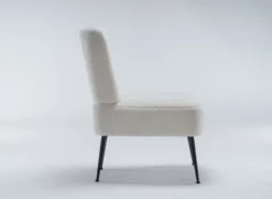 Tufted Back Teddy Fabric Slipper Chair Accent Chair-ModernLuxe 18 Tufted Back Teddy Fabric Slipper Chair Accent Chair-ModernLuxe -ModernLuxe GUEST 76284ee8 f30b 4f65 9a04 a61ab86667d9