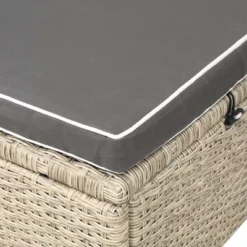 6-Piece Outdoor Patio Wicker Rattan Sectional Sofa With Table And Bench For Backyard, Garden, Pool Side, Brown - ModernLuxe -ModernLuxe GUEST 79c74fb2 98dc 4ef3 aa44 234a727c2a07