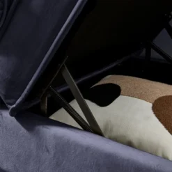 60.6" Velvet Chaise Lounge With Gold Metal Legs And 1 Pillow - ModernLuxe -ModernLuxe GUEST 7ab4d419 c0f6 4d5d ae17 26fa3e4daafa