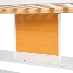 Wooden Loft Bed With Desk, Writing Board And 2 Drawers Cabinet - ModernLuxe -ModernLuxe GUEST 7acfba73 9673 4e11 a4c7 0d14d812425b