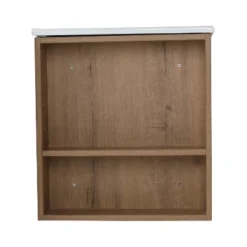 30" Bathroom Vanity With White Ceramic Basin And Adjustable Open Shelf - ModernLuxe -ModernLuxe GUEST 7bba7fc4 8185 4c0f 9e22 e5d5043d8c3a